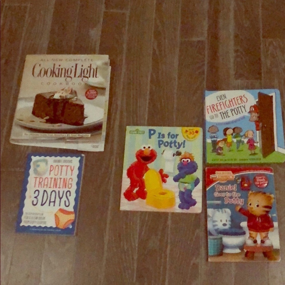 Potty books for toddler and mom